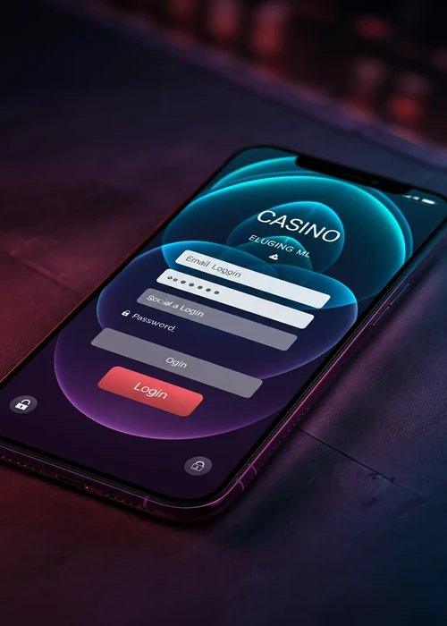 Formulaire de connexion Fast Slots sécurisé avec options OAuth